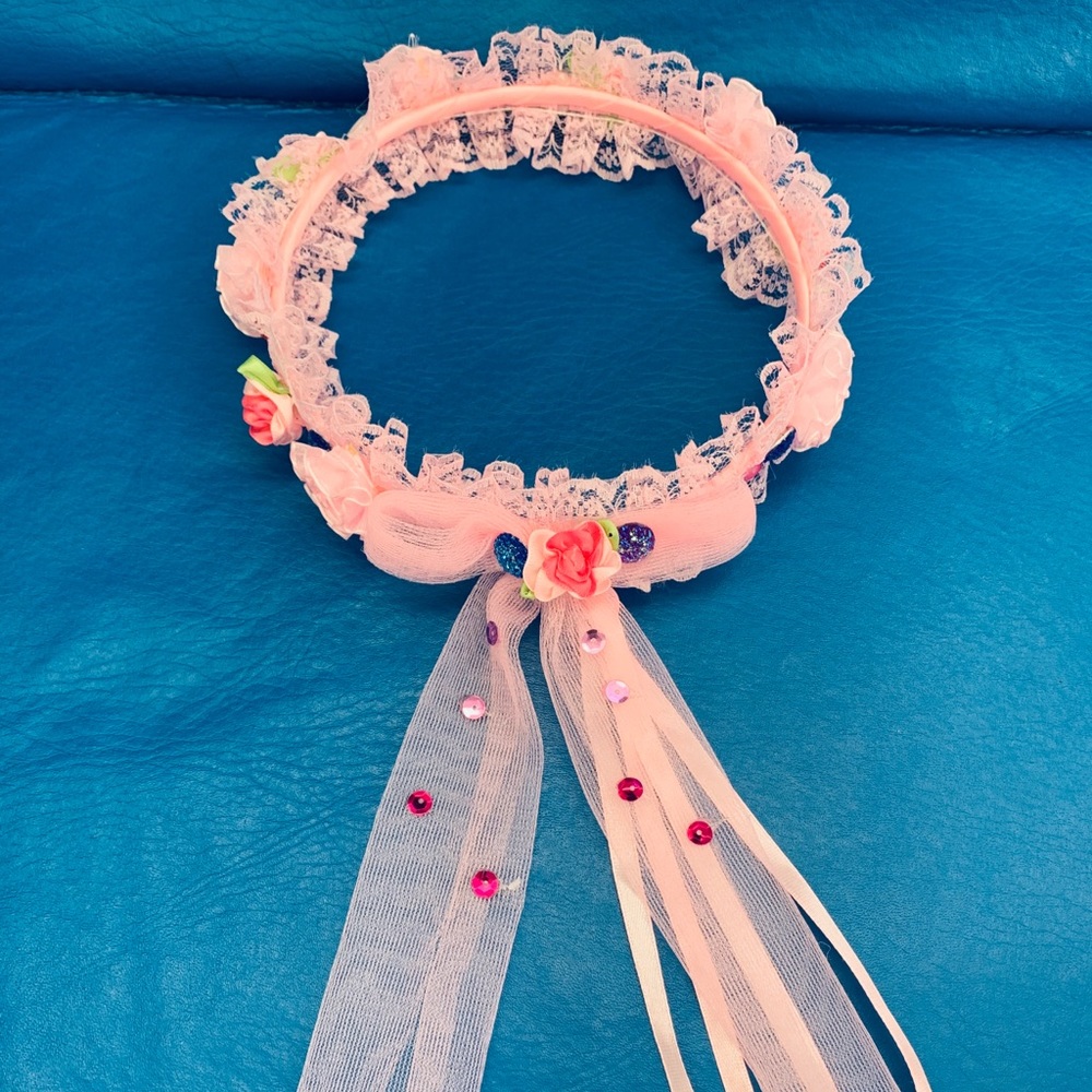 Princess/ fairy crown pink for toddlers